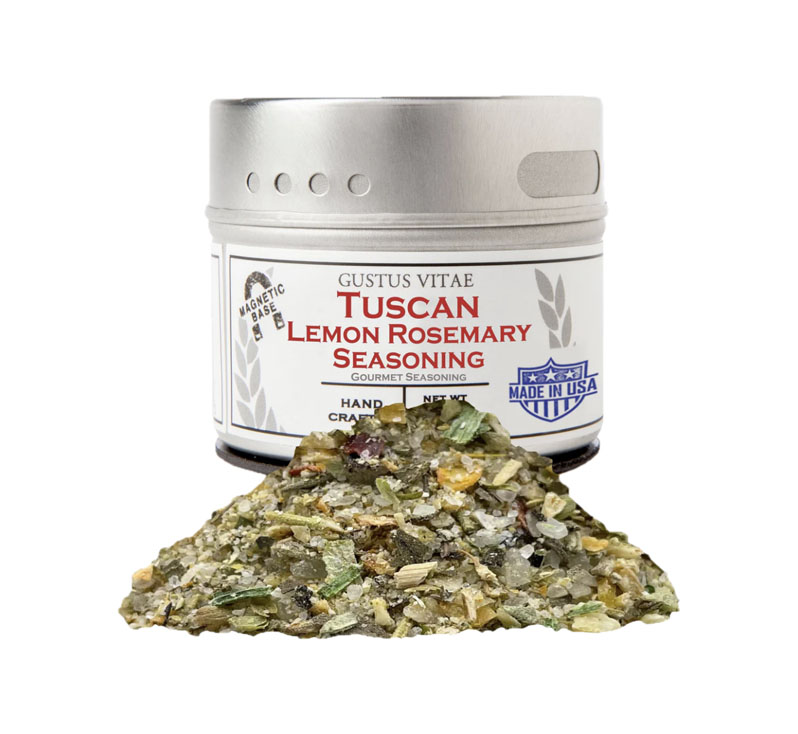 Tuscan Lemon Rosemary Seasoning bottle