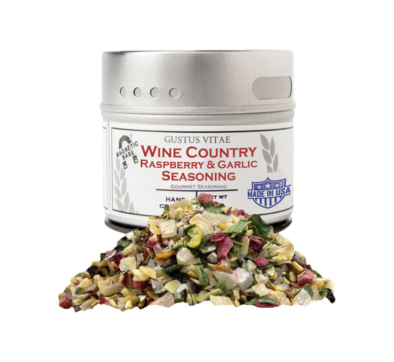 Wine Country Raspberry & Garlic Seasoning bottle