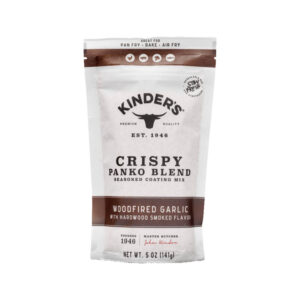 Kinder’s Woodfired Garlic Crispy Panko Blend package
