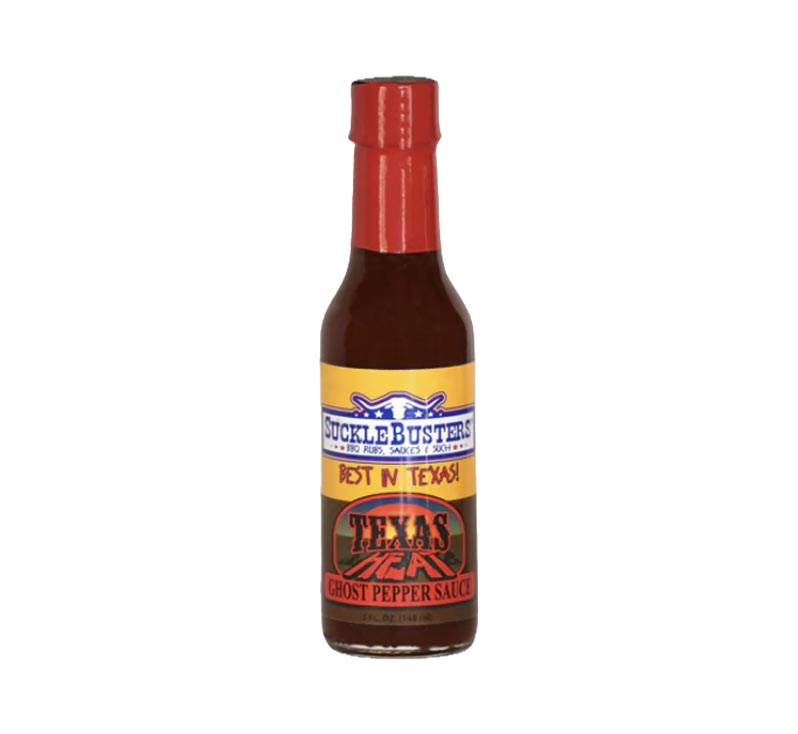 Bottle of Jolokia Ghost Pepper Sauce Super Hot, thick tangy ghost pepper sauce