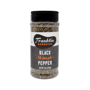 Franklin Black 16 Mesh Pepper barbecue seasoning bottle