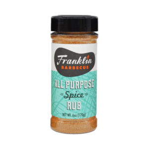 Franklin Barbecue All Purpose Spice Rub seasoning bottle