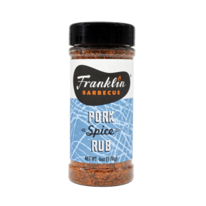 Franklin Barbecue Pork Spice Rub seasoning bottle