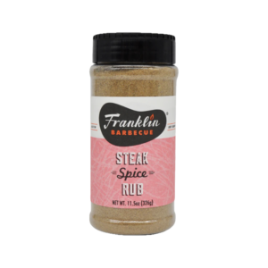 Franklin Barbecue Steak Spice Rub seasoning bottle