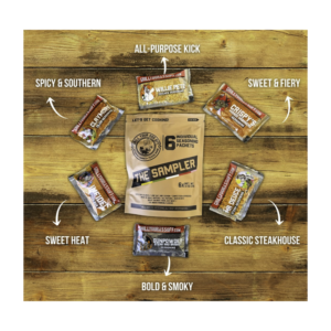 Grill Your Ass Off BBQ seasoning sampler set